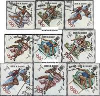 *Známky Umm al Qaiwain 1968 LOH v Mexiku, razítk. séria - Kliknutím na obrázok zatvorte -